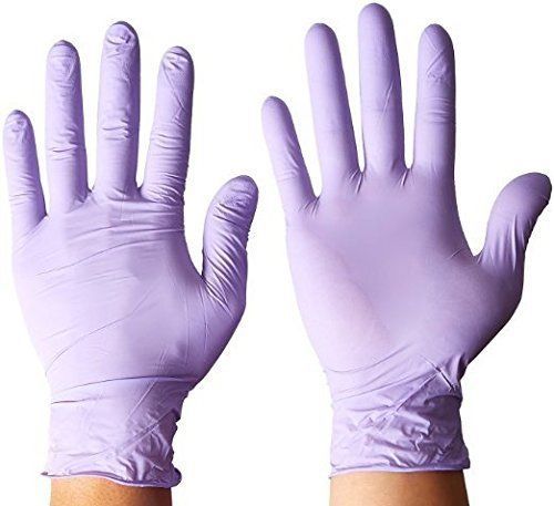Power Free Protection Plus Nitrile Industrial Gloves Food Service 100 Gloves(S)