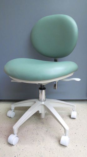 Crown seating keystone c40d doctor&#039;s stool dental chair w/ contoured tilt seat for sale