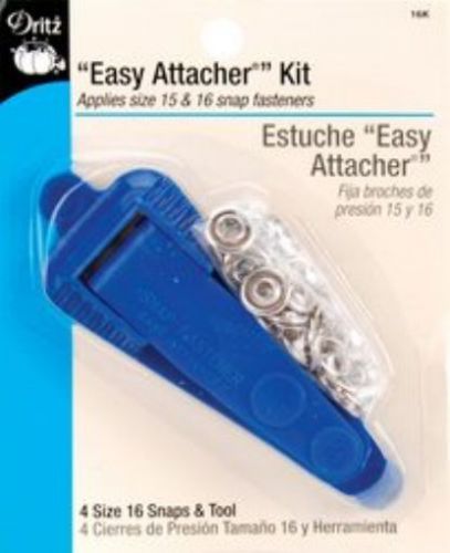 Dritz Snap Fastener Attacher Kit - &#034;Easy Attacher&#034;