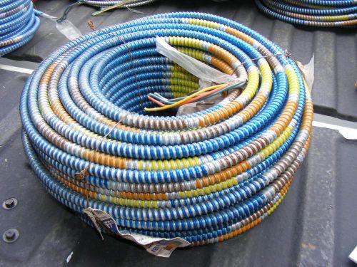 Afc mc 10/4 metal clad cable 250&#039; flex steel 1709b42t01 bn,oe,yw,gy,gn for sale