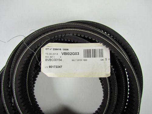 VMI Berto Toothed Belt SPZX For MAG Spiral Mixers Part BVBC00154