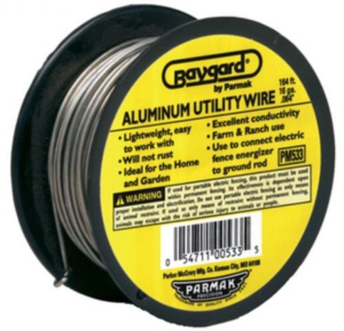 BAYGARD Parmak Electric Fence 16 Gauge Aluminum Wire 164 Feet FREE SHIPPING
