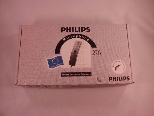 Philips LFH 276 Microphone Hand Held Control Dictation Systems 720 725 730 NEW