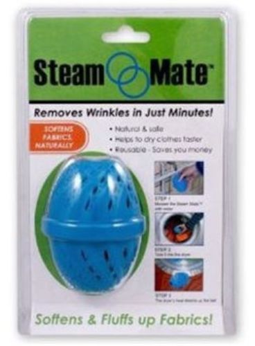 Steam Mate Dryer Steam Ball As Seen on TV Wrinkle Remover Go Green Item # 01312