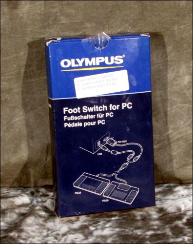 OLYMPUS RS25 FOOT SWITCH with USB &amp; RS-232C Adapters