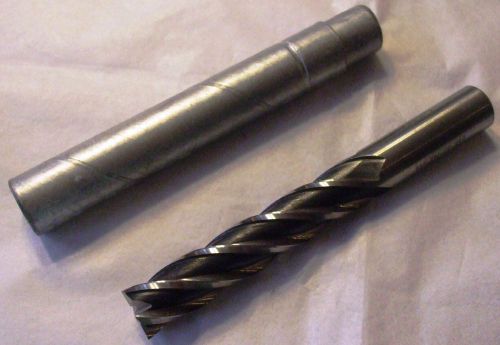 10 Pc. Lot of 5/8 x 5/8 x 3 x 5-1/4  4FL. RH HSS End Mills USA