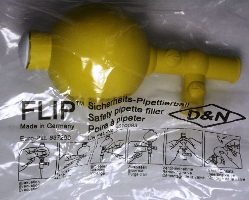 Yellow Flip Safety Pipette Filler Premium Made In Germany - Pipet Filler