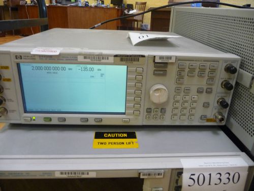 Hp agilent  e4435b signal generator   250khz-2.0ghz for sale