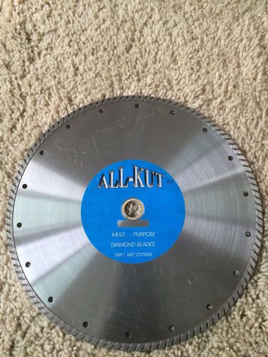 12&#034;X.110X1&#034;-20Mm Arbor Allcut Turbo Diamond Blade