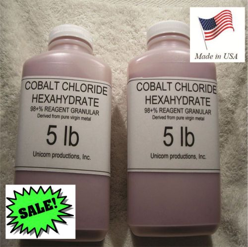 Cobalt Chloride-Hexahydrate Granular - 10lbs- 98+% reagent