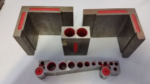 Machinist  Blocks Precision Special Set Of 4 Tool Maker toolmaker