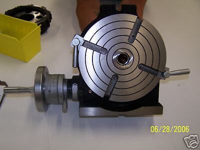 . new  8&#034; precision rotary table  o-200 for sale