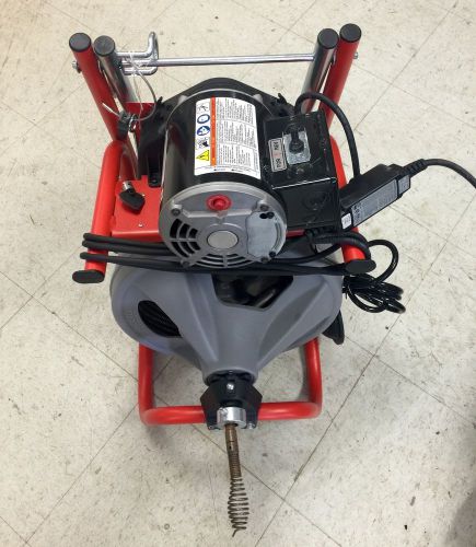 Ridgid K-400 Drain Cleaner Machine W/ 1/2&#034; x 75&#039; Cable
