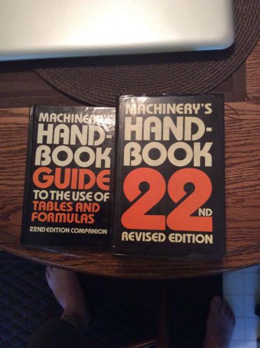 22nd Edition Machinists Handbook