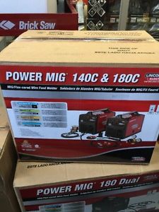 Lincoln electric power mig 140c mig welder k2471-2 for sale