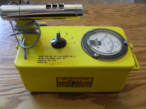 Geiger Counter CDV700, Model 6, Anton Electronic Labs