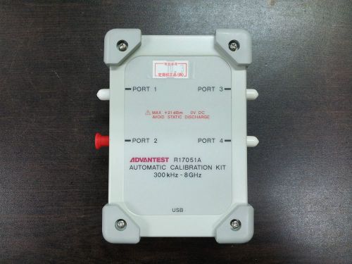 Advantest R17051A 300KHz - 8GHz Automatic Calibration Kit