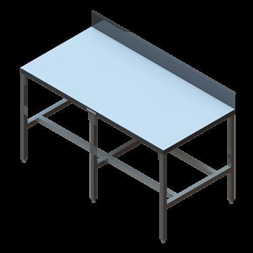 National Cart Co AL-ATF-3084-ST-BS 30&#034;W x 84&#034;L x 40&#034;H Frame with Stainless...