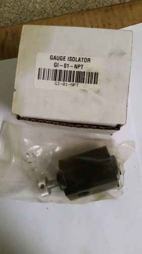Gauge Isolator G1-01-NPT