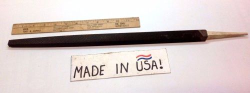 18&#034; New Heller Brand (Made in USA) Square File, Coarse, 22&#034; Long, 1&#034; Square