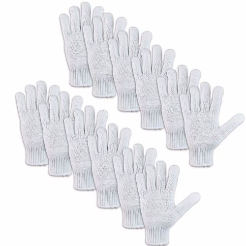 Heavyweight 7-gauge Knit Gloves (6 pairs)