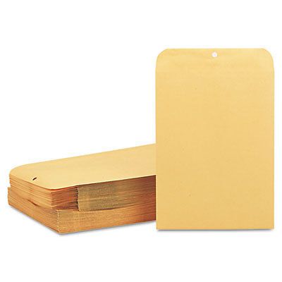 Clasp Envelope, 10 x 13, 28lb, Brown Kraft, 100/Box, 1 Box, 100 Each per Box