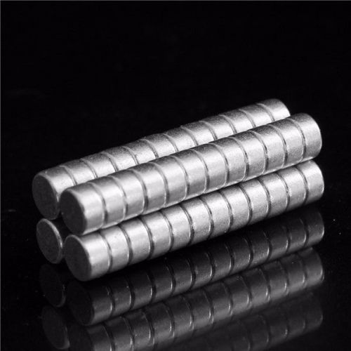 50pcs n50 4mm x 2mm strong disc rare earth neodymium magnets round ndfeb magnets for sale
