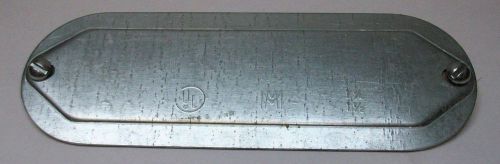 Mulberry Steel Stamped Conduit Cover Fits 1-1/4&#034; to 1-1/2&#034; Conduit Bodies NNB