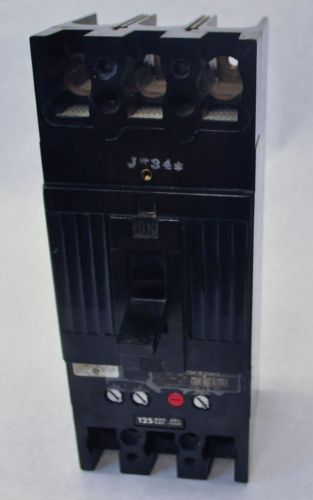 General Electric GE TFJ236125 3 Pole 125A Circuit Breaker