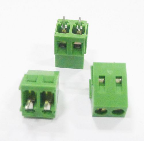 10pcs KF128-2P 2-Pin Plug-in Terminal Block Connector 5.08mm Pitch good quality