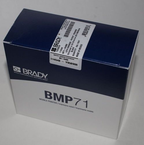 Brady m71-r4300 ribbon cartridge for printer bmp71... (lot of 2) for sale