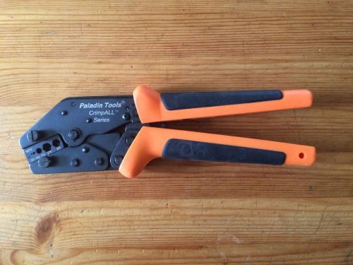 Paladin CrimpALL Professional Connector Crimp Tool with HDTV 2699 Die