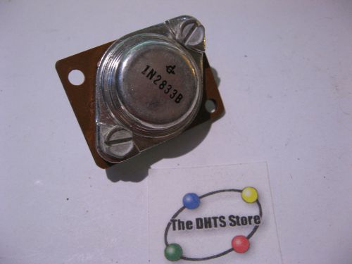 1N2833B Zener Diode 62 Volts 50W TO-3 w. Socket - NOS Vintage Qty 1