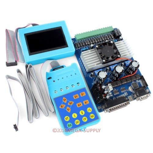 3axis cnc router tb6560 stepper driver set + display + control pad 0.5-3.5a peak for sale