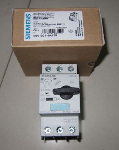 1PCS new SIEMENS motor protection switch 3RV1021-4AA10 11-16A IN BOX