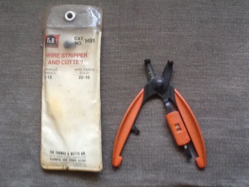 Vintage Thomas &amp; Betts HS1 wire stripped/cutter