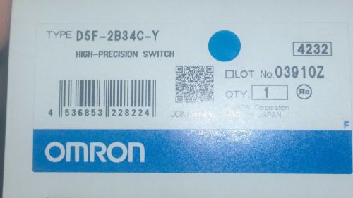 Omron D5F-2B34C-Y High Precision Switch