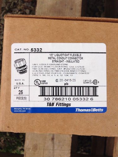 T&amp;b 5332 fleixable conduit fittings for sale