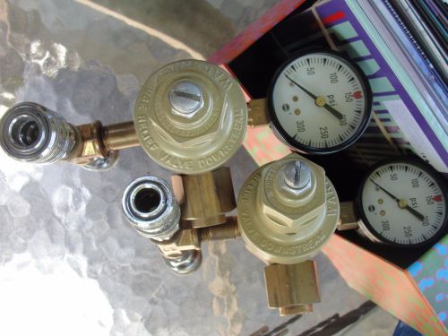 2 ea Norgren  R83–200–RNNA 3000 psi Inert Gas Regulators &amp; Gauges  air pressure
