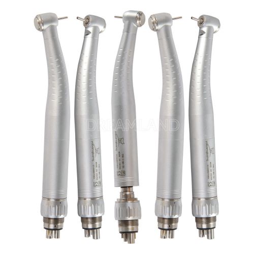 5x kavo style dental fiber optic led handpiece w/ coupling coupler e-b6 hole for sale