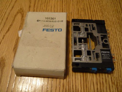 Festo CPV14-M1H-5JS-G1/8 Solenoid Valve MS2C-3-21DC
