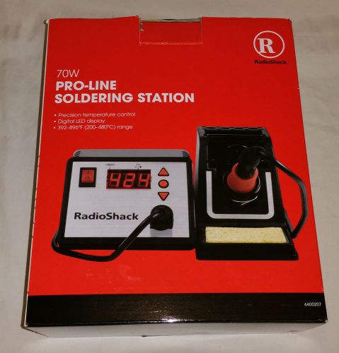 RadioShack 70W Pro-Line Digital Soldering Station 6400207 ONLY USED ONCE!