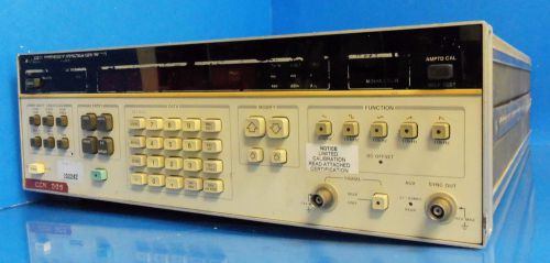Agilent hp 3325a synthesizer function generator for sale
