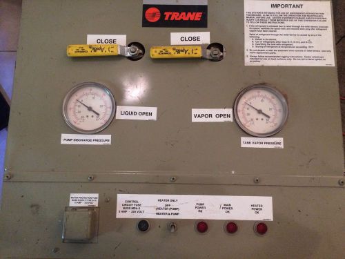 Trane Refrigerant Recovery Unit