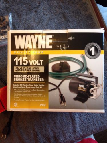 Wayne PC2 1/10 HP Portable Transfer Utility Pump