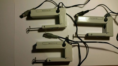 Three (3x) vernier software student force sensors (sfs-din) for sale