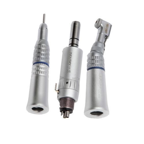 Dental slow low speed 4h  handpiece kit contra angle straight cone yp4 for sale