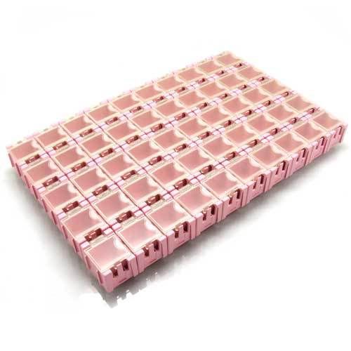 50xunbranded/generic smt smd kit component laboratory storage screw gadget boxes for sale
