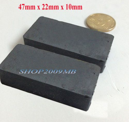 1pc 47x22x10MM Strong Block Cuboid Rare Earth Permanent Neodymium Magnets