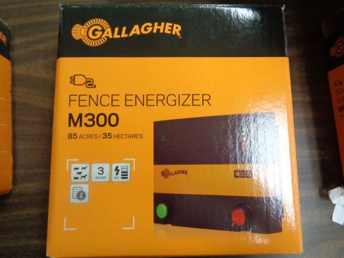 Gallagher M300 Energizer/Charger - Electric Fence Energizer 3 joules 85 acres